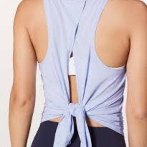 Lululemon All Tied Up Tank-Heathered Grey